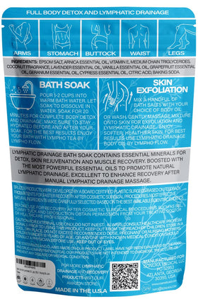 Bruizex scoop next to pouch for size scale and measured soak benefit