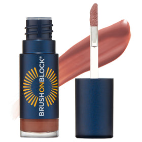 Brush On Block front packaging showing SPF and fig tint benefit