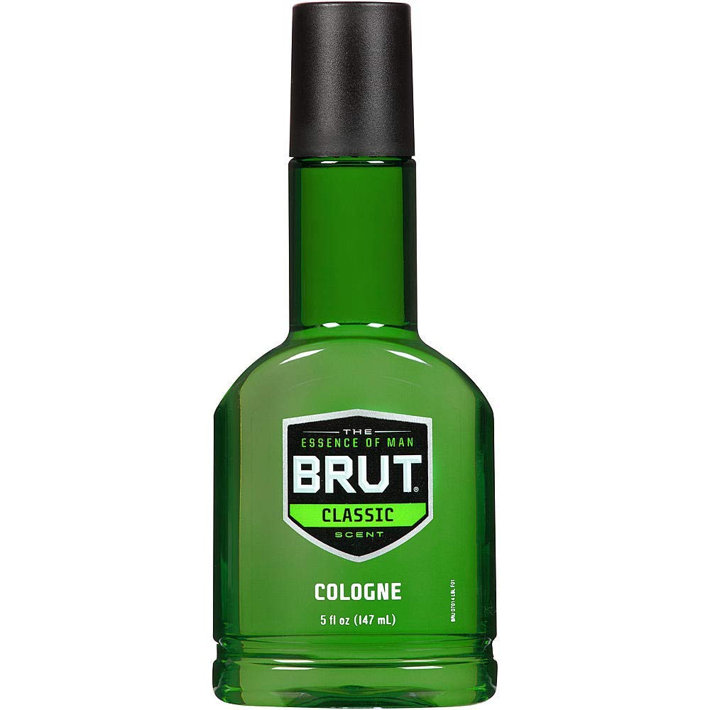 Brut classic front bottle showing timeless scent and confident appeal