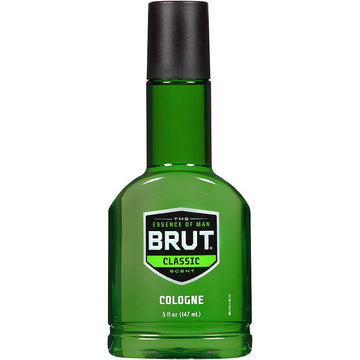 Brut classic front bottle showing timeless scent and confident appeal