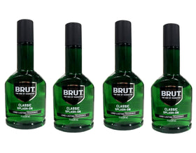 Brut front packaging bottles showing four 7 oz containers and convenience