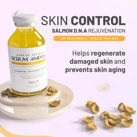 BRÜUN serum texture close-up showing lightweight consistency for quick absorption