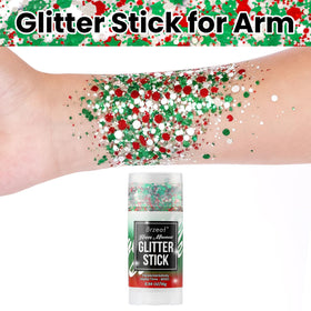 Brzeaf star and hexagon glitter shapes visible for creative DIY designs