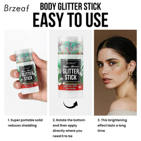 Brzeaf worn at a concert on a performer for bold, long-lasting sparkle