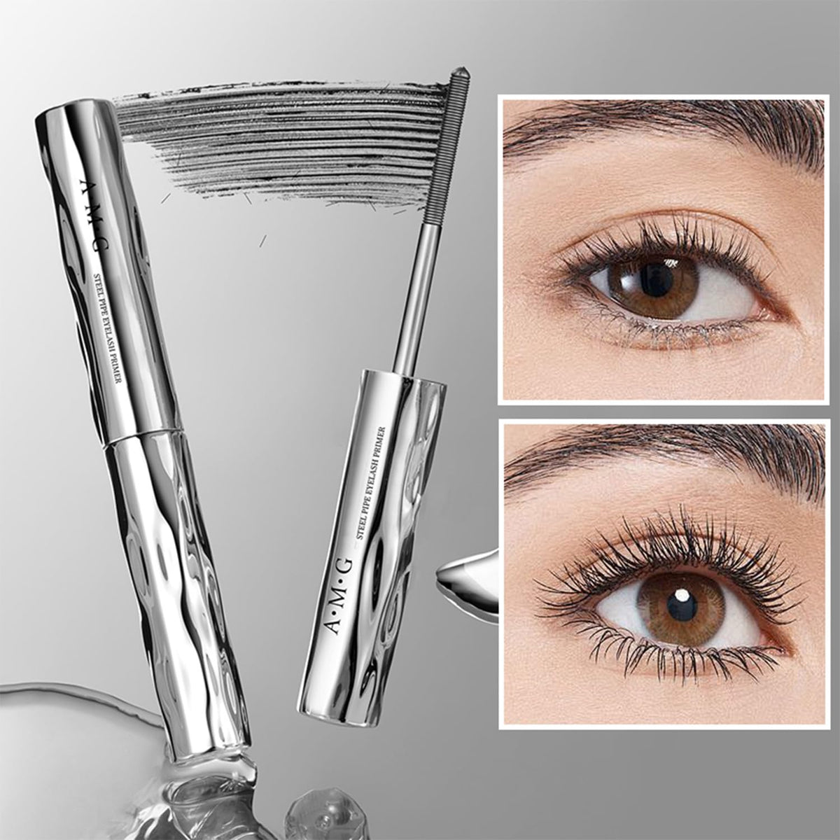 BSLCEKL metal comb close-up demonstrating precise curl and separation