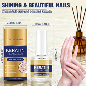 BSphinx dropper dispensing oil onto nail for fast absorption and easy application