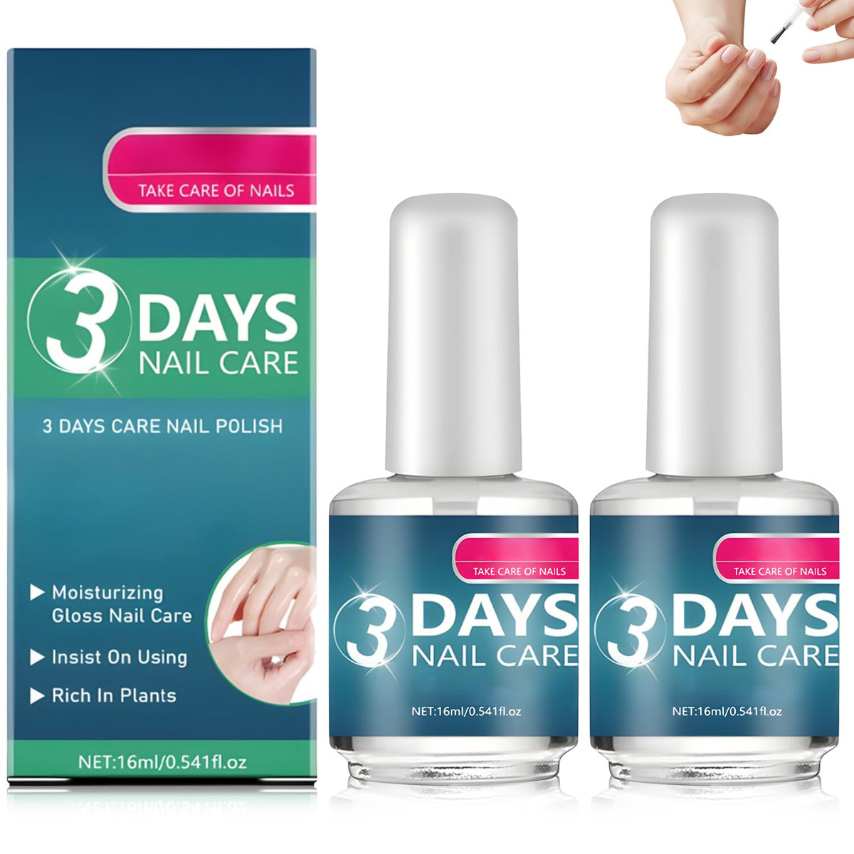 BSphinx front packaging showing dual treatment bottles and benefits