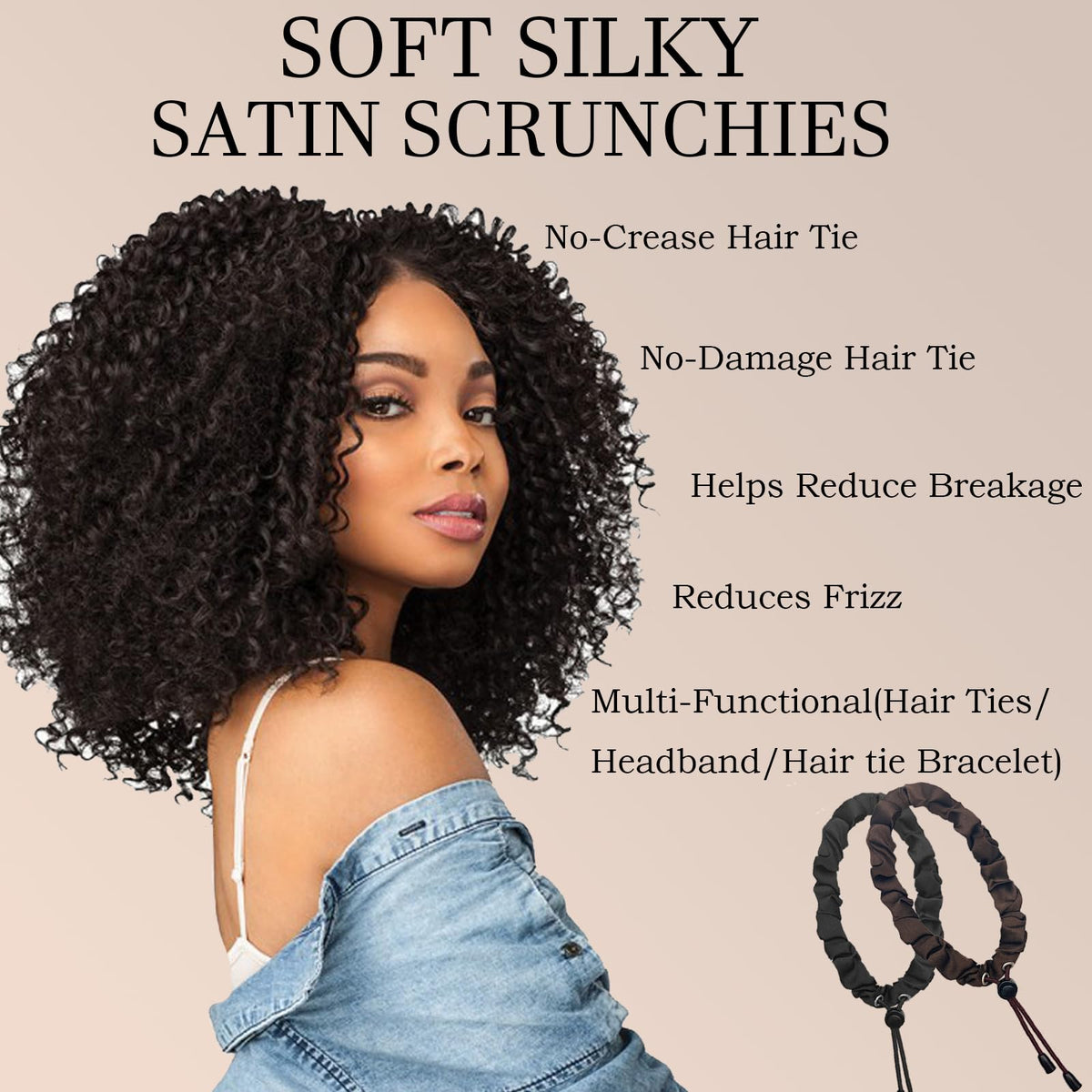 Bswox satin texture close-up highlighting smooth fabric that reduces friction