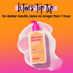 B.TAN vitamin C ingredient focus emphasizing brightening and antioxidant benefit