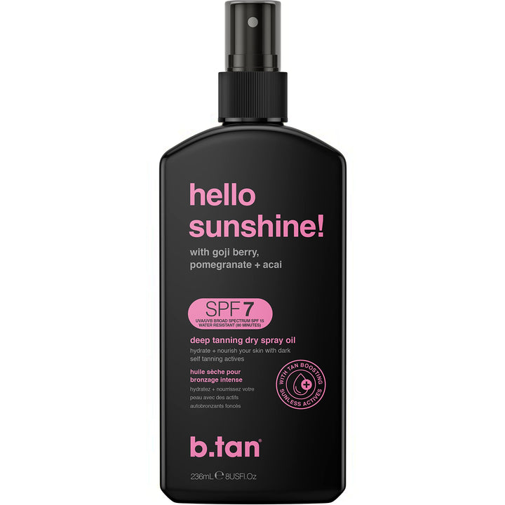 B.TAN bottle front packaging showing brand and product benefits