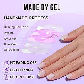 BTArtbox included accessories: glue, tabs, file, cuticle stick for convenience