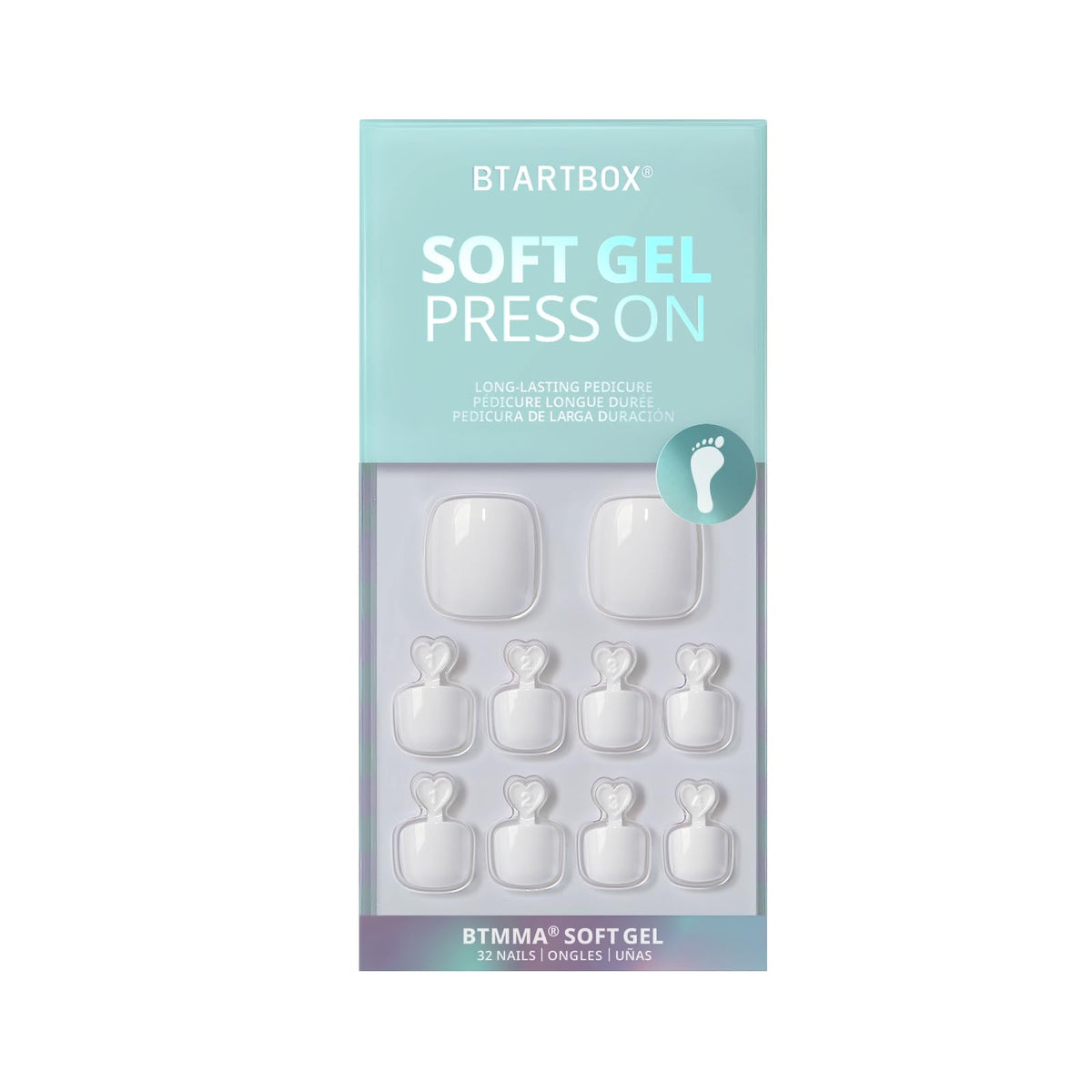 BTArtbox accessory kit with glue tabs file and cuticle stick for complete application benefit