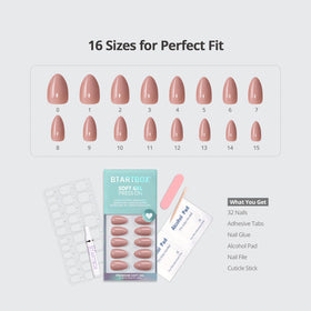 BTArtbox application prep with alcohol pad and size selection for secure adhesion