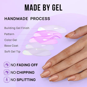 BTArtbox application tools with glue and tabs illustrating easy at-home application benefit