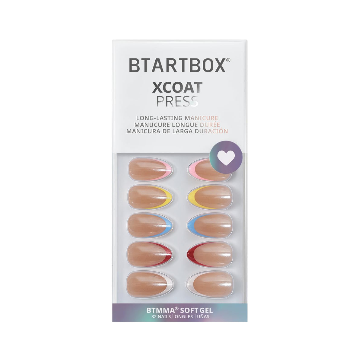 BTArtbox back label with instructions and ingredients for safe at-home use