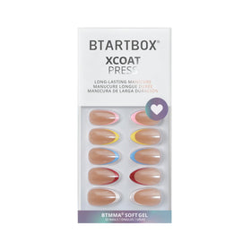 BTArtbox back label with instructions and ingredients for safe at-home use