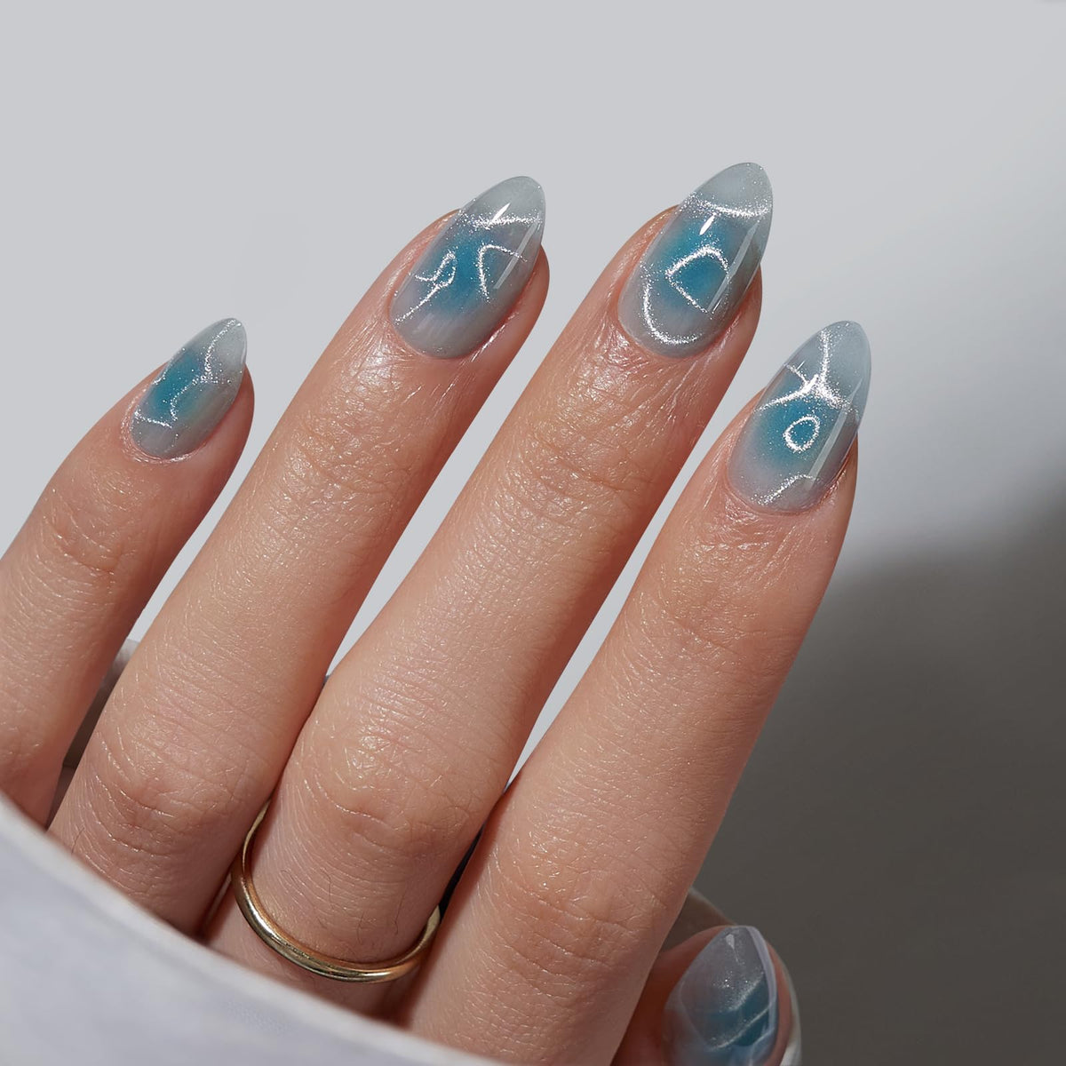 BTArtbox front packaging showing Blue Mirage nails and kit benefits