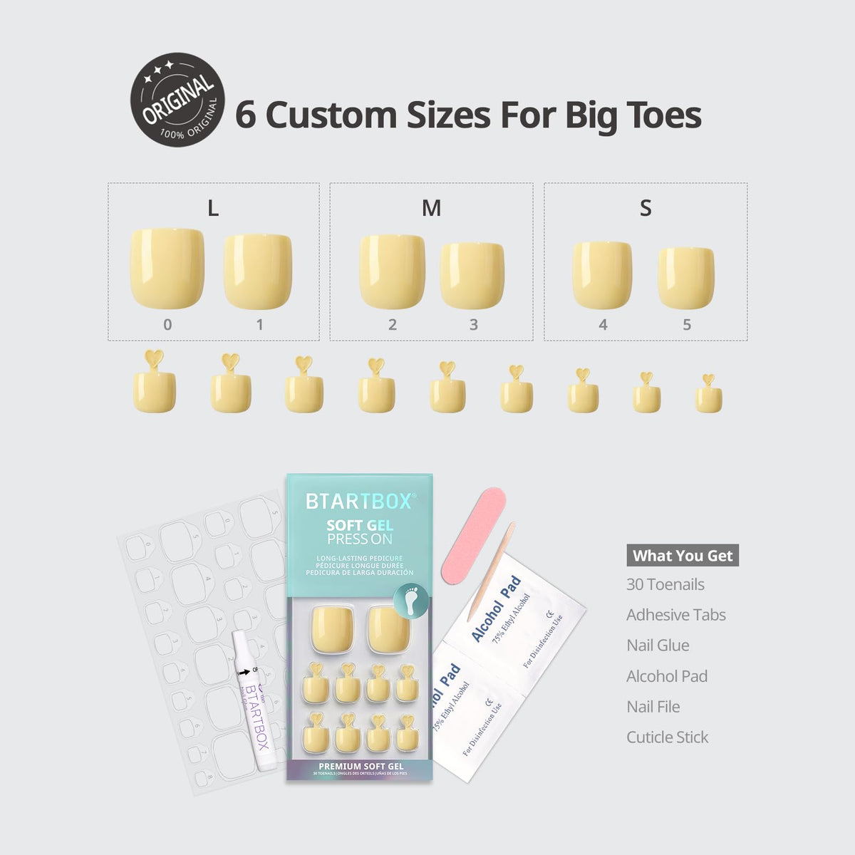 BTArtbox close-up of thicker nail tip highlighting durable construction and extra protection