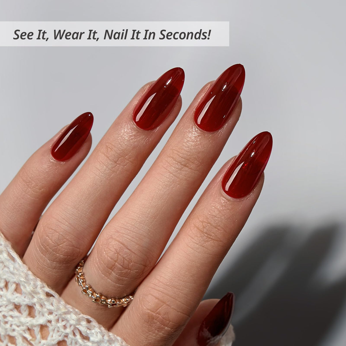 BTArtbox close-up of nail texture and semi-transparent finish for salon polish look