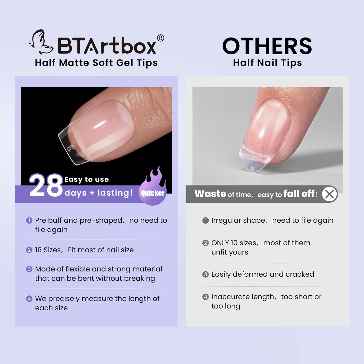 BTArtbox clear base under polish demonstrating smooth finish