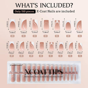 BTArtbox worn finished short coffin nails in lifestyle scene showing polished ready-to-wear look