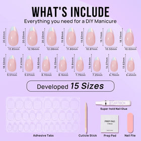 BTArtbox side profile showing seamless cuticle fit for natural appearance
