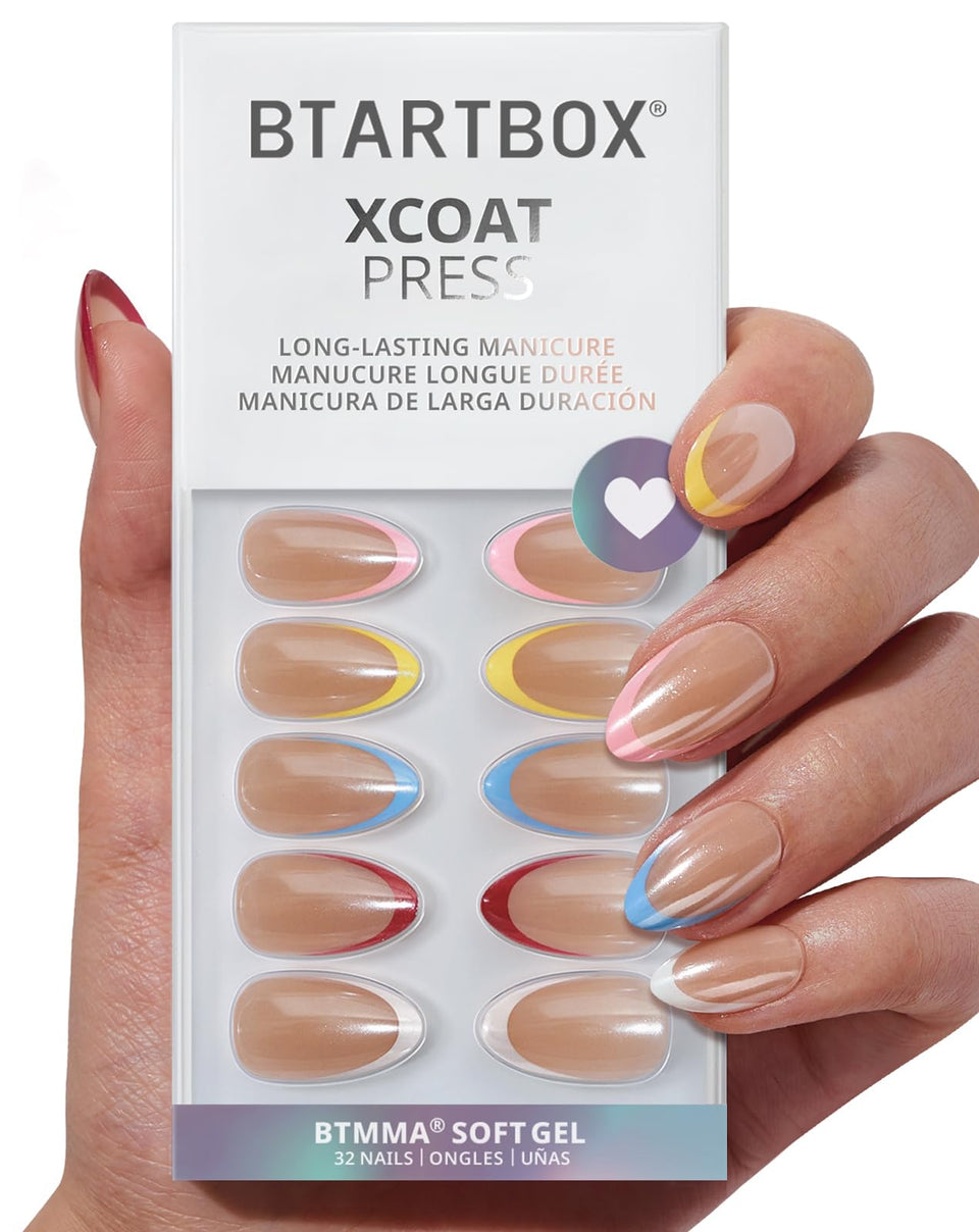 BTArtbox front packaging showing Cha-Cha nails and kit contents for quick application