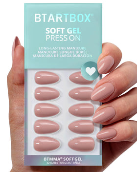 BTArtbox front packaging showing fawn fleek nails and included tools for at-home convenience