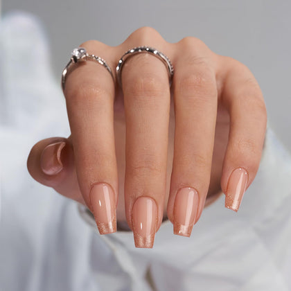 BTArtbox front packaging showing gold rose French tips and kit contents benefit quick use