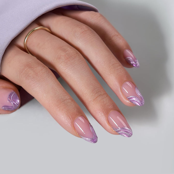 BTArtbox front packaging showing mermaid tail chrome nails and included tools for a polished at-home manicure