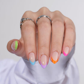 BTArtbox front packaging showing neon French tips and included kit benefits