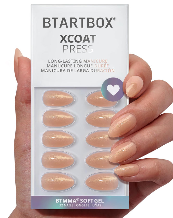 BTArtbox front packaging showing full 32-piece kit and tools for easy at-home manicure