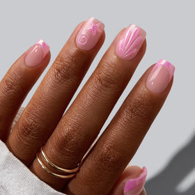 BTArtbox front packaging showing Shell Glow kit and included tools for easy at-home manicures