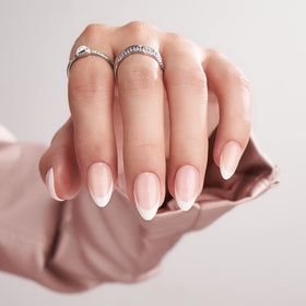 BTArtbox front packaging showing white French nails and kit benefits