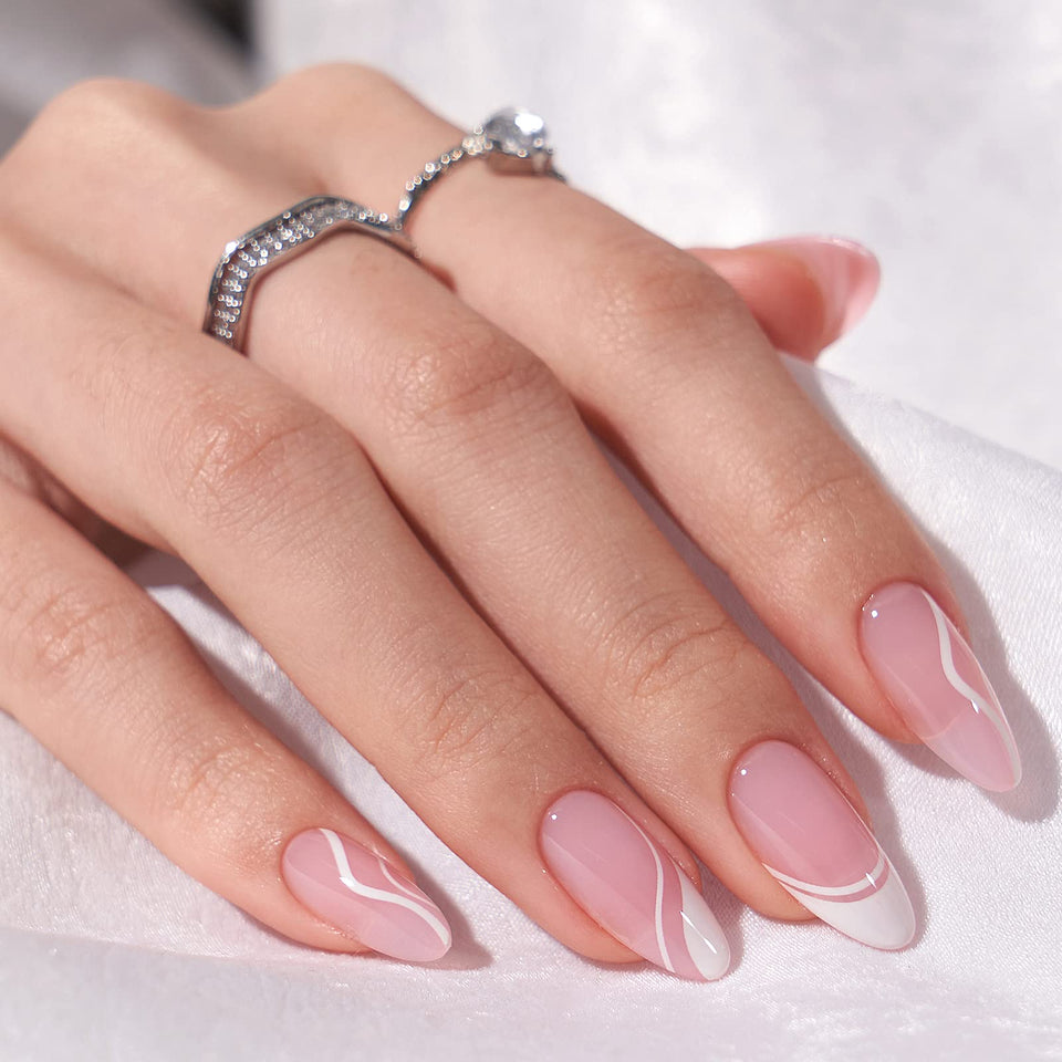 BTArtbox front packaging showing white swirl French tips and included tools for a polished look