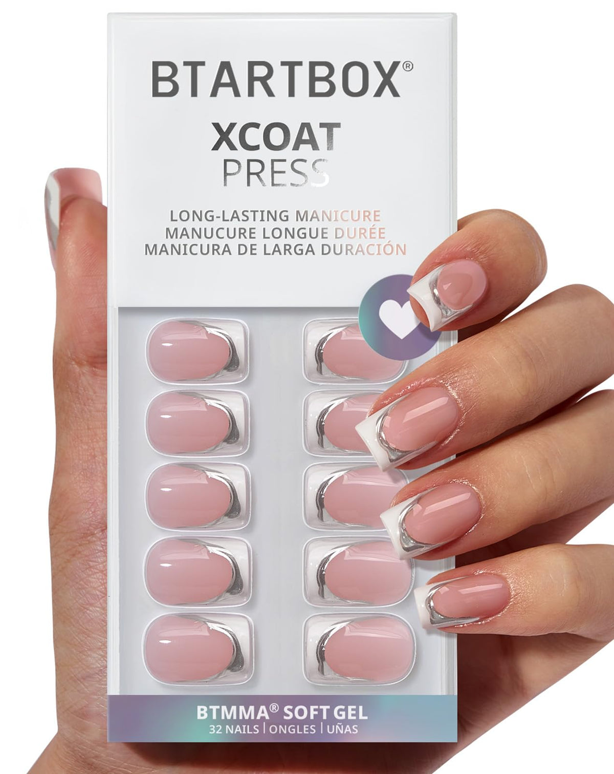 BTArtbox front packaging showing nails kit and benefit of all-in-one set