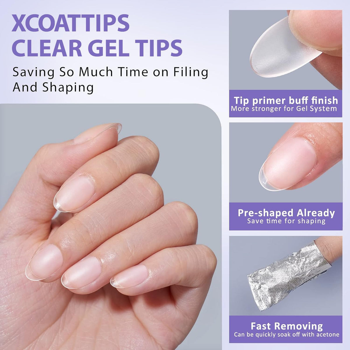 BTArtbox tips being applied to nails demonstrating quick salon-style finish