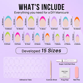 BTArtbox kit contents with glue and tabs offering complete application benefit