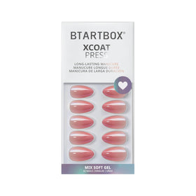Lifestyle desk scene wearing BTArtbox nails during everyday tasks to show durable finish