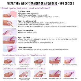 BTArtbox lifestyle photo of worn nails for a polished evening look