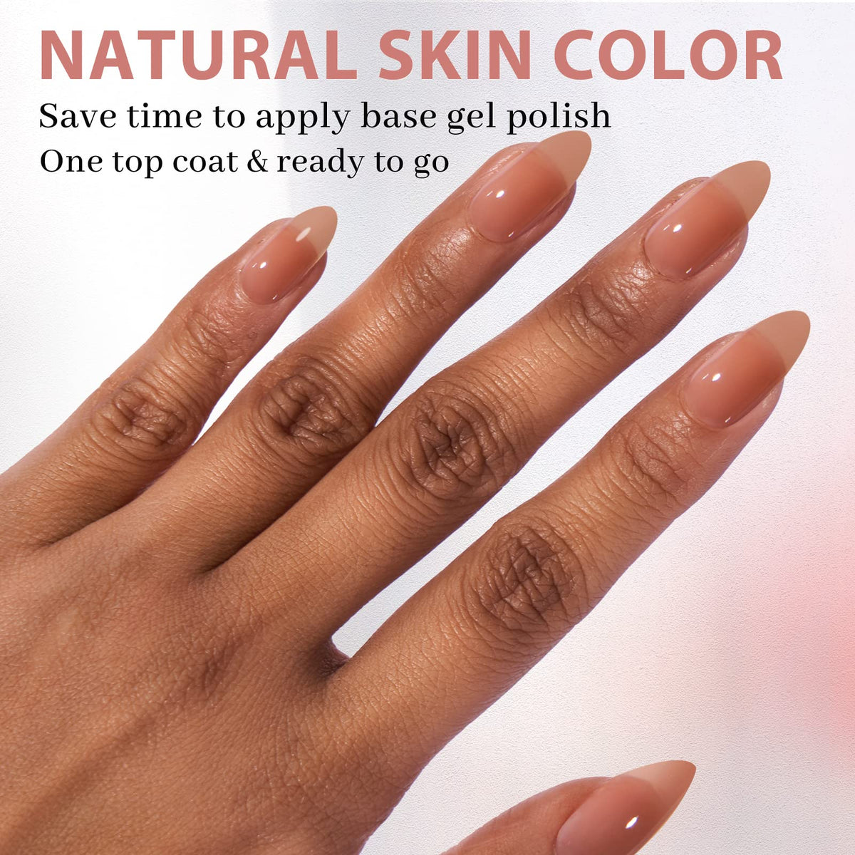 BTArtbox worn nails in lifestyle shot showcasing polished natural look