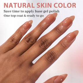 BTArtbox worn nails in lifestyle shot showcasing polished natural look