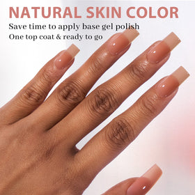 BTArtbox lifestyle worn outfit shot featuring finished nails that look natural and polished