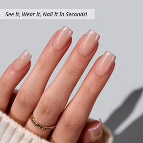 BTArtbox close-up of nail texture and chrome sheen highlighting smooth finish