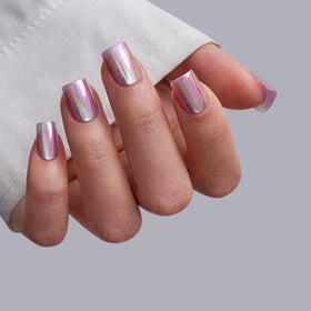 BTArtbox short square nail profile showing natural fit and flex