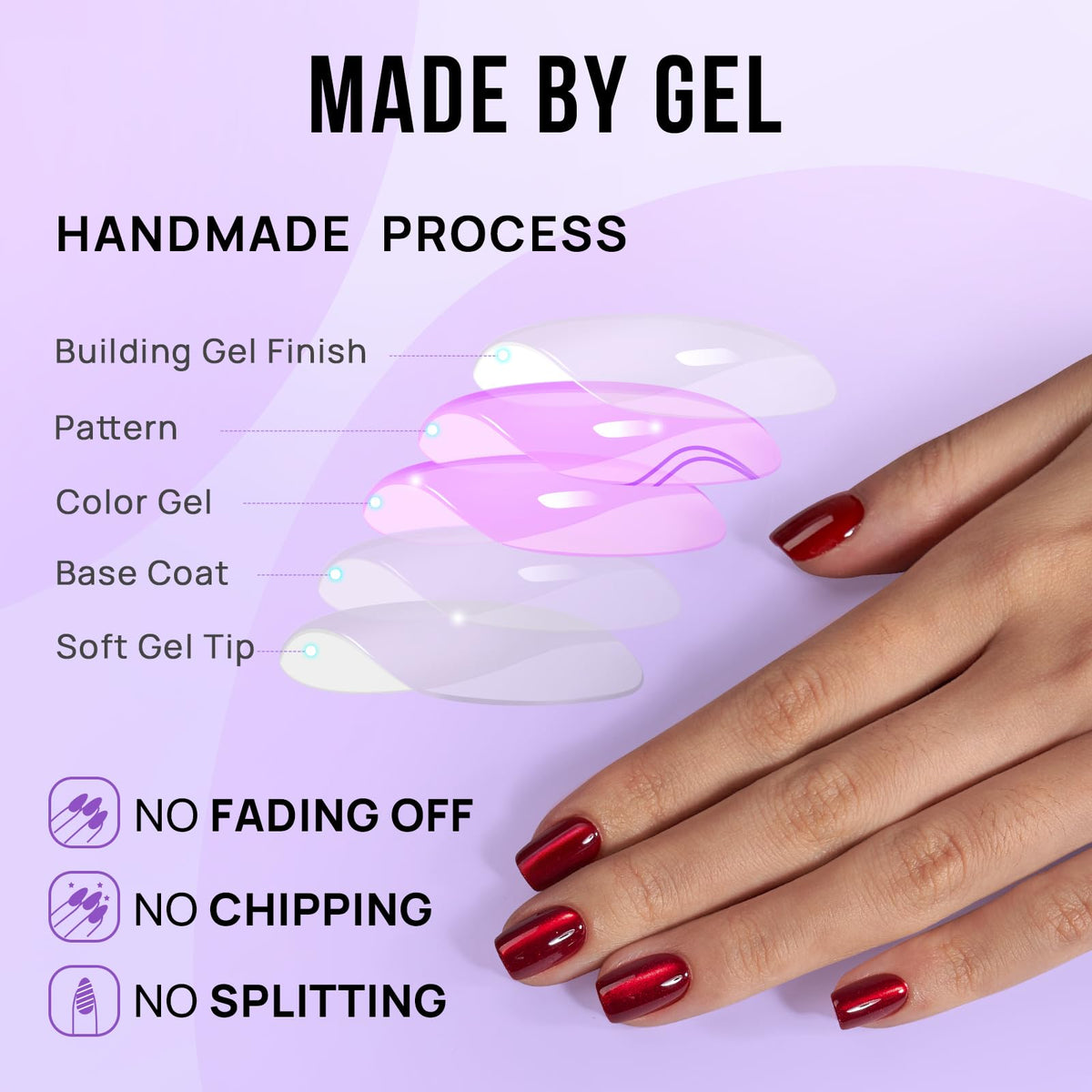 BTArtbox nails worn on hands in lifestyle setting highlighting instant salon look