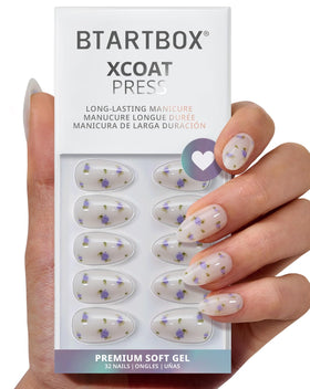 BTArtbox front packaging showing Pathside Lilac nails, clear kit and benefits