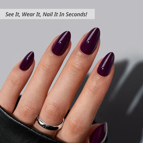 BTArtbox close-up of Poison Potion dark purple color and shine