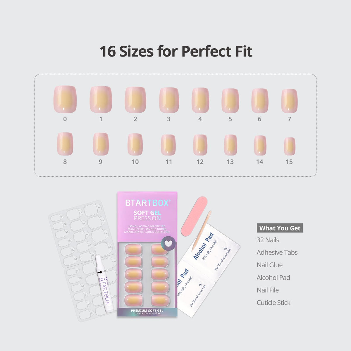 BTArtbox worn nails while typing demonstrating comfortable wear during daily tasks