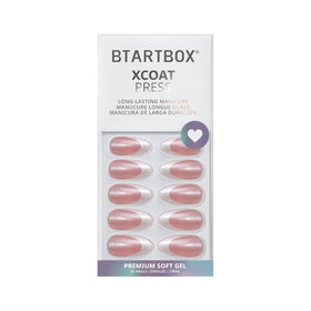 BTArtbox removal demonstration with soaking showing gentle lift to protect natural nails